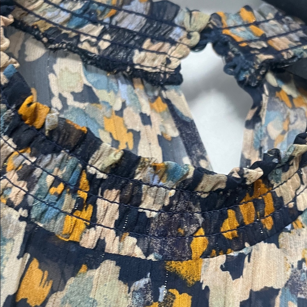 Zac & Rachel Floral Print Women's Top - Picture 5 of 6